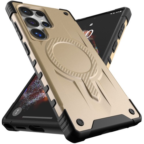 Magnetic Bumper Case Cover / Screen Protector For Samsung S24+/S24 FE/S24 Ultra - Picture 23 of 26