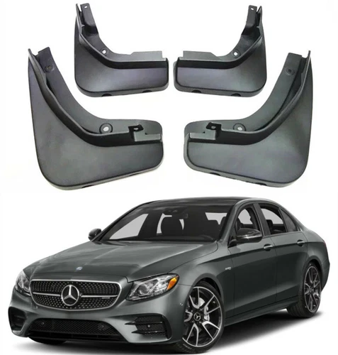 Genuine Splash Guards Mud Flaps For 2017-2023 Mercedes Benz E Class AMG E43 63 - 第 1 张/共 9 张