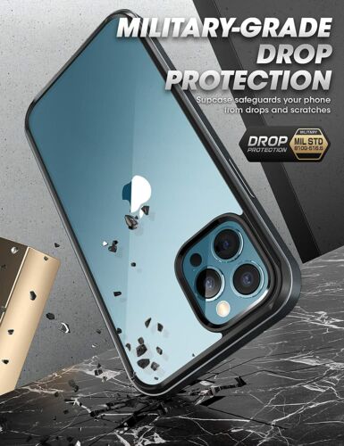 Funda trasera delgada con marco de metal para iPhone 13 Pro Max 6,7" SUPCASE antiarañazos - Imagen 10 de 20