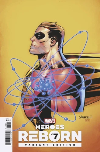 HEROES REBORN #7 (OF 7) GLEASON 1:25 VARIANT (NEAR MINT)