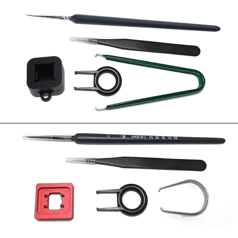 Mechanical Keyboard Lube Pen Tool with Opener for Cherry Kailh Gatero Switches