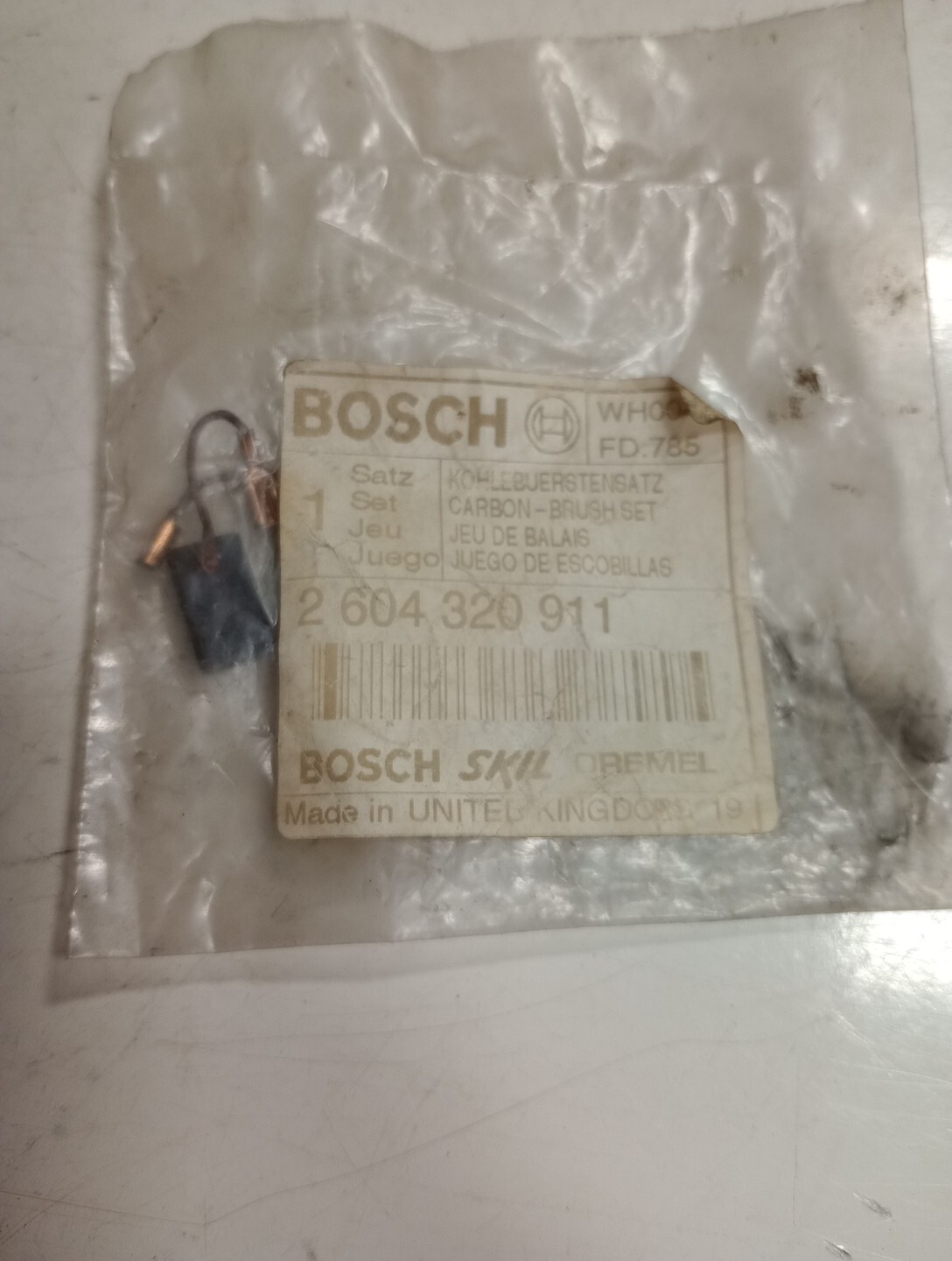 Replacement Carbon Brushes For Bosch B4050 & 3294EVS Multi Saw – 2 Pack, OEM 2604320911, 2 604 320 911