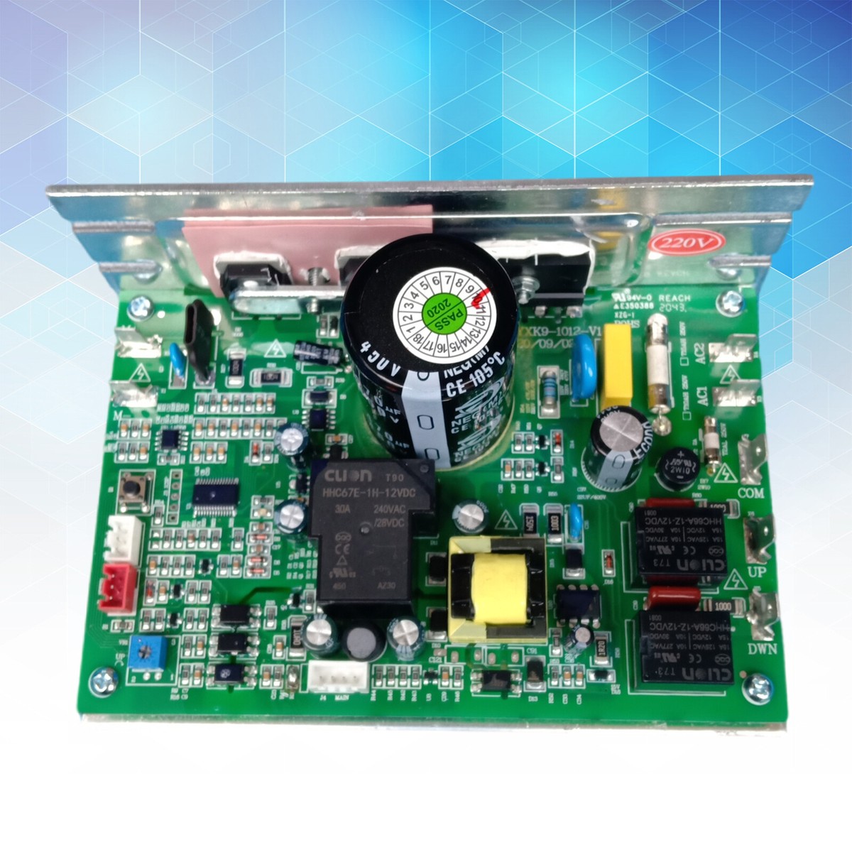 PCB ZYXK9 1012 V1.3 Treadmill Motor Controller PCB ZYXK9 012B V1.1