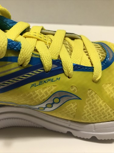 Saucony Kinvara 4 Women's Running Shoes (Size, 6.5 US) Yellow/Blue - Picture 10 of 15