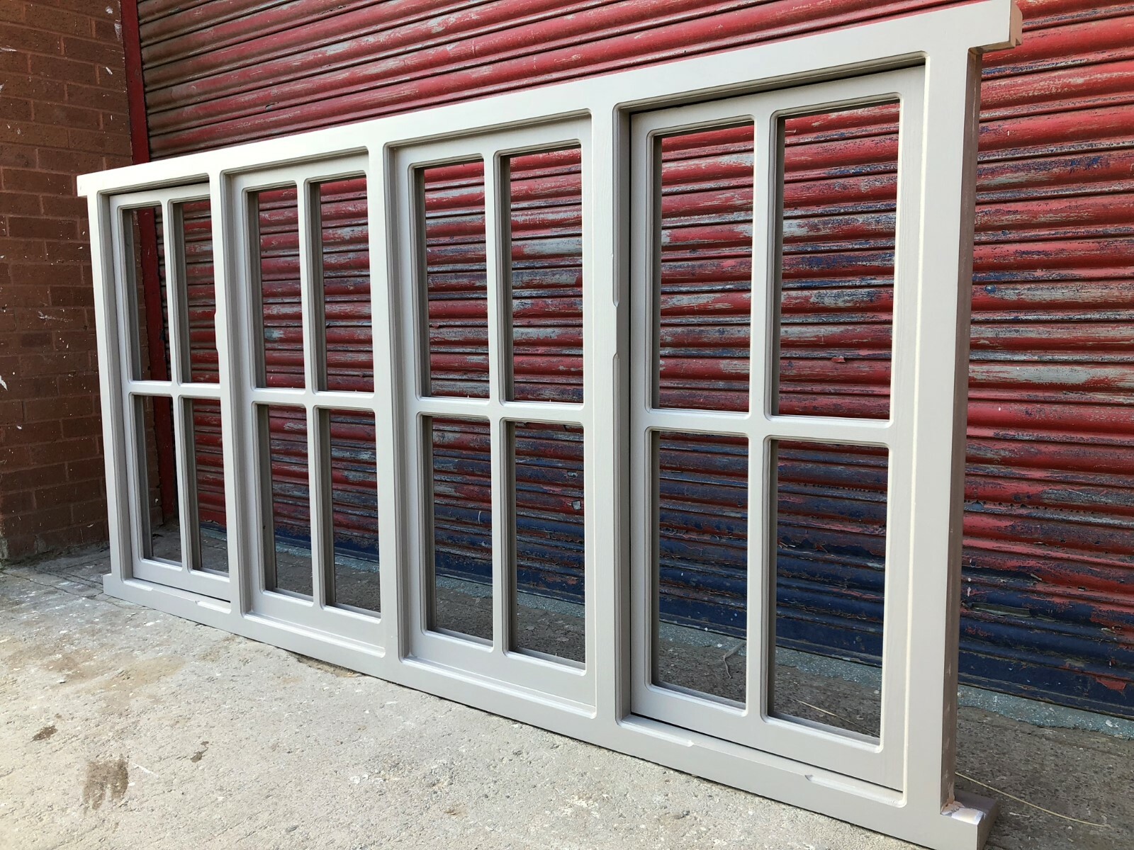 Traditional Wooden Timber Cottage Style Casement Window! Quadruple