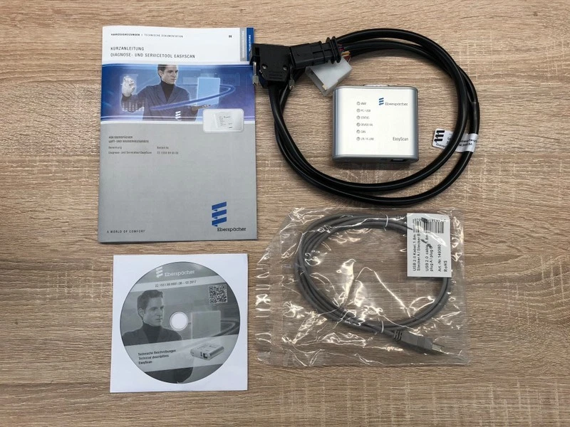 Eberspächer 221550890000 diagnostic device EasyScan complete service  diagnostic tool 4056637110304 | eBay