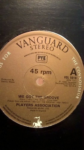 Players Association - We Got The Groove / I Like It Vinyl 12" Single 45rpm 1980 - Picture 3 of 3