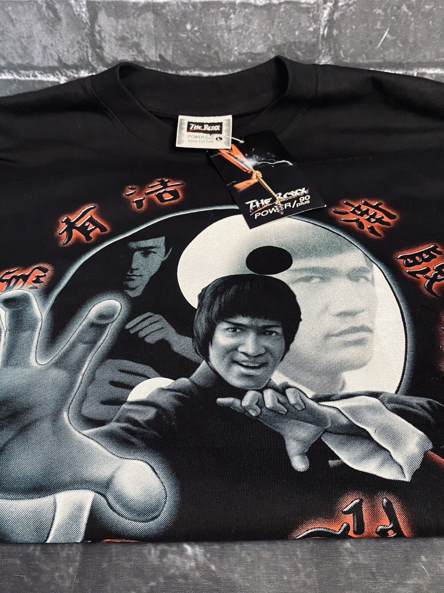 RARE Vintage BRUCE LEE Single Stitch T-Shirt Size Large The RARE Vintage BRUCE LEE Single Stitch T-Shirt Size Large The
