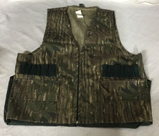 Sports Afield Men's RealTree Camo Zippered Hunting Vest - Large