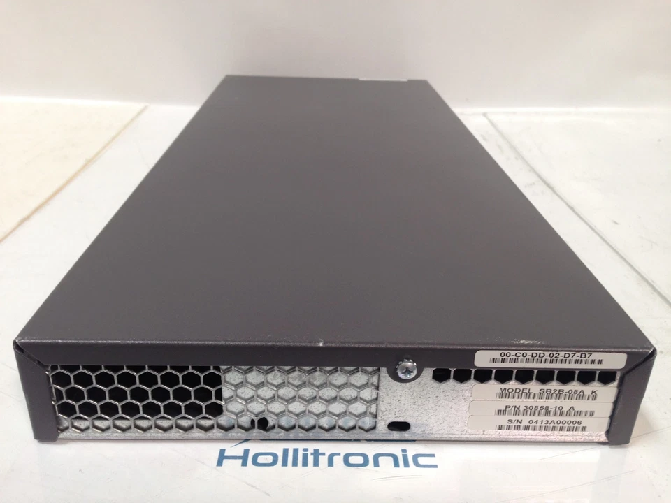Qlogic SANbox2-8c SB2B-08A K 8 Port Fibre Switch W/ SFP Modules - Image 4 of 4