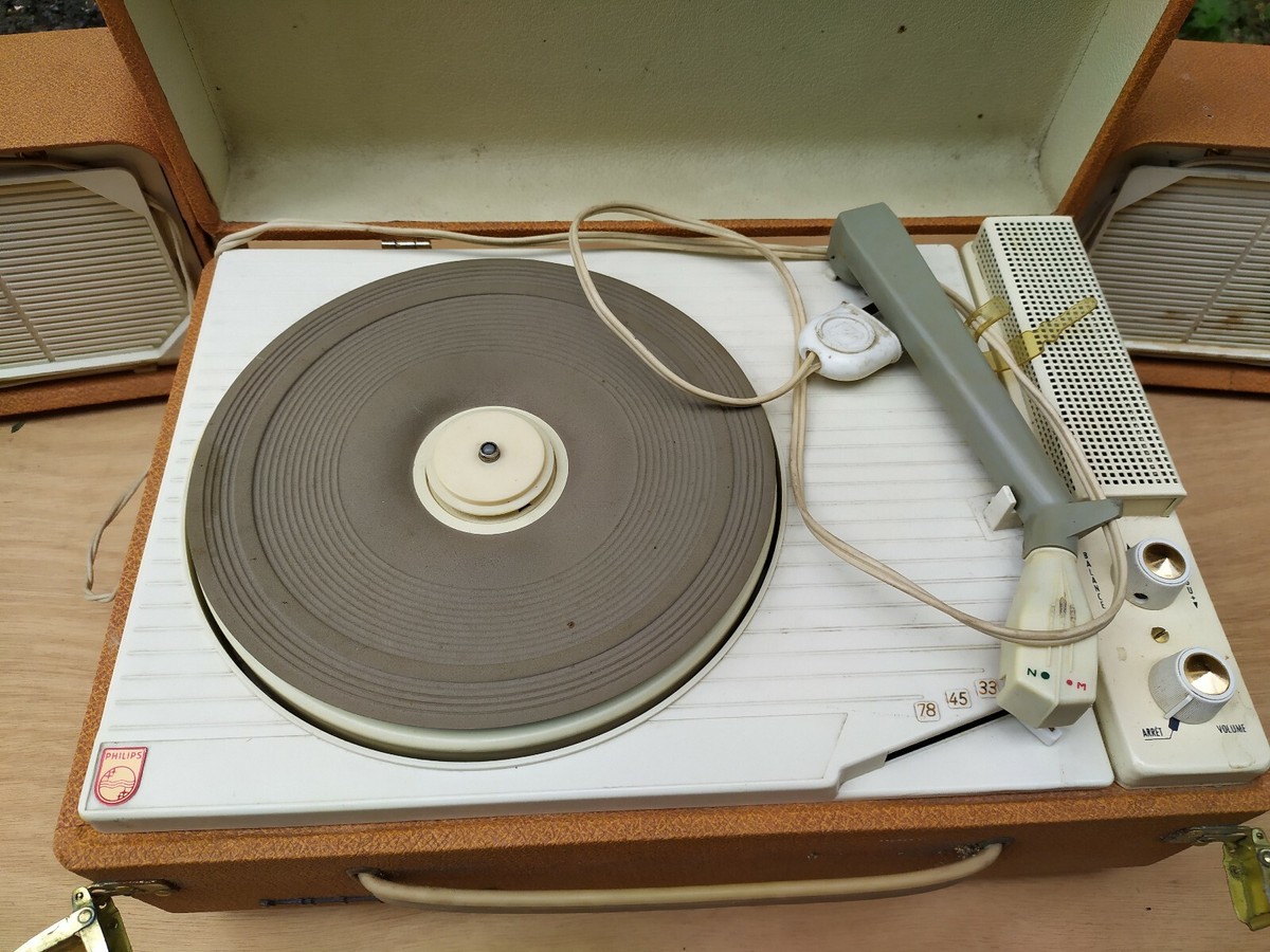 TOURNE DISQUE PHILIPS Années 60 (1965) EUR 129,00 - FR