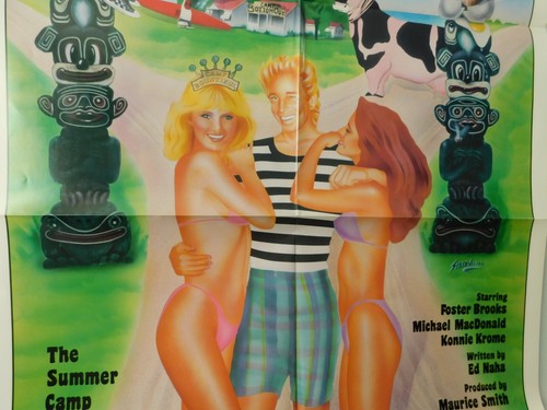 Vintage Original "Oddballs" 1984 Movie Poster Foster Brooks - Picture 5 of 7