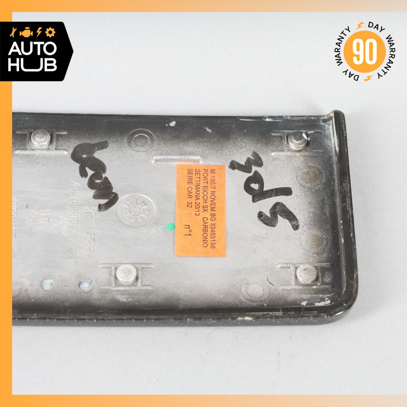 14-17 Maserati Quattroporte M156 Center Console Trim Carbon OEM 69k