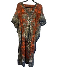 Long Kaftan Dress Hippy Boho Maxi One Size Women india Night Gown Tunic Dress