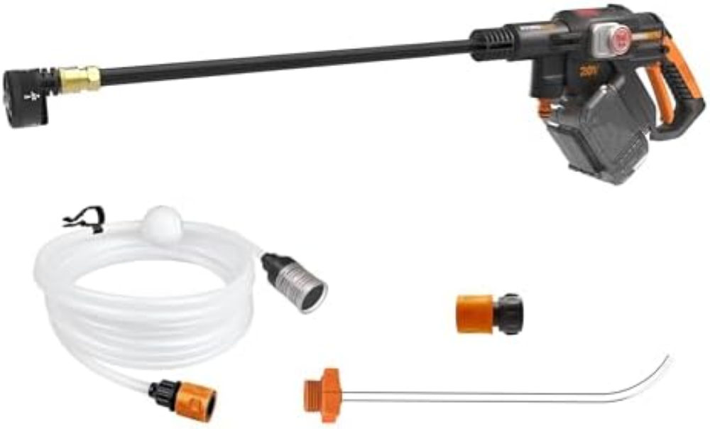 WORX WG633E.9 Hydroshot idropulitrice a batteria 20 V â€" 56 Bar Pressione massi