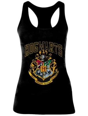 Camiseta sin mangas Harry Potter - Hogwarts de la vieja escuela para damas - Imagen 1 de 3