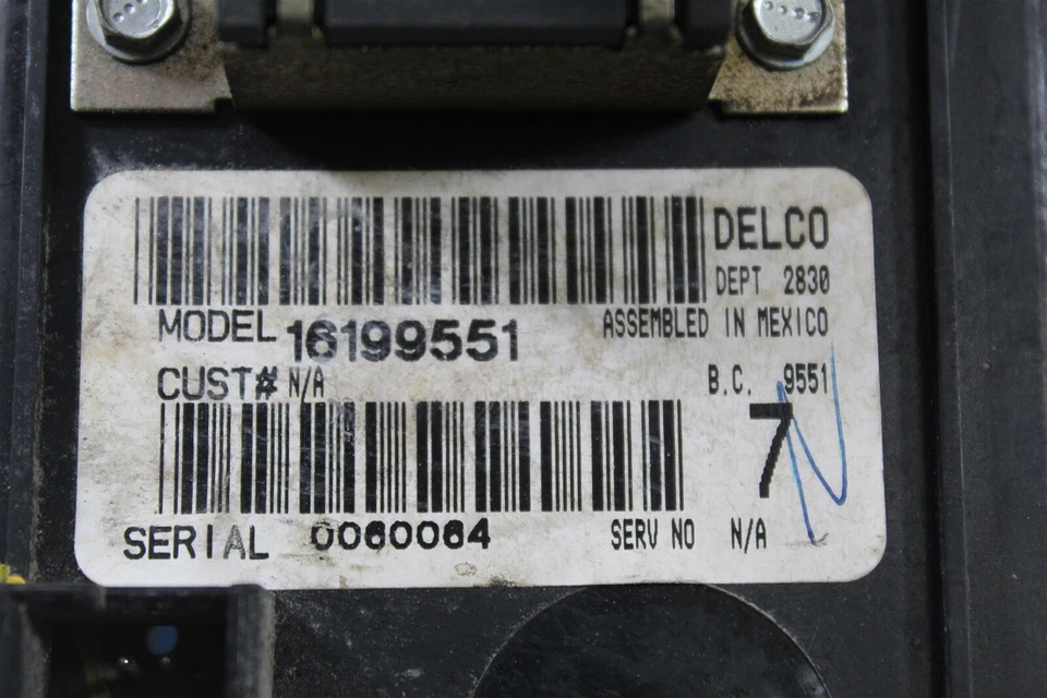 Переключатель контроля температуры 1997-1999 Chevrolet Venture 16199551 от оригинального производителя 427 1G8 B5 - Изображение 3 из 4