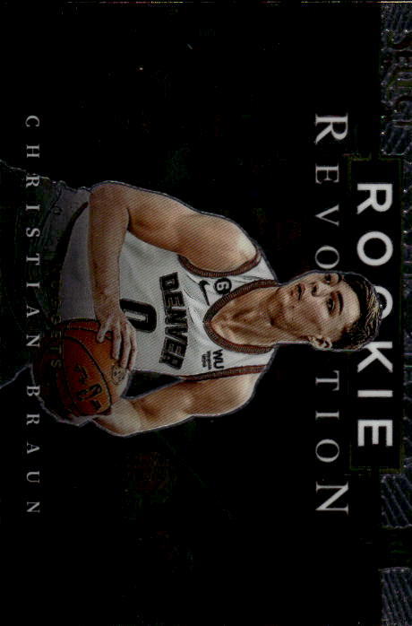 2022-23 Panini Select Christian Braun #13 Rookie Revolution Denver Nuggets 7D