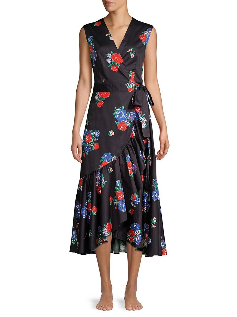 Tory burch black tea rose sale