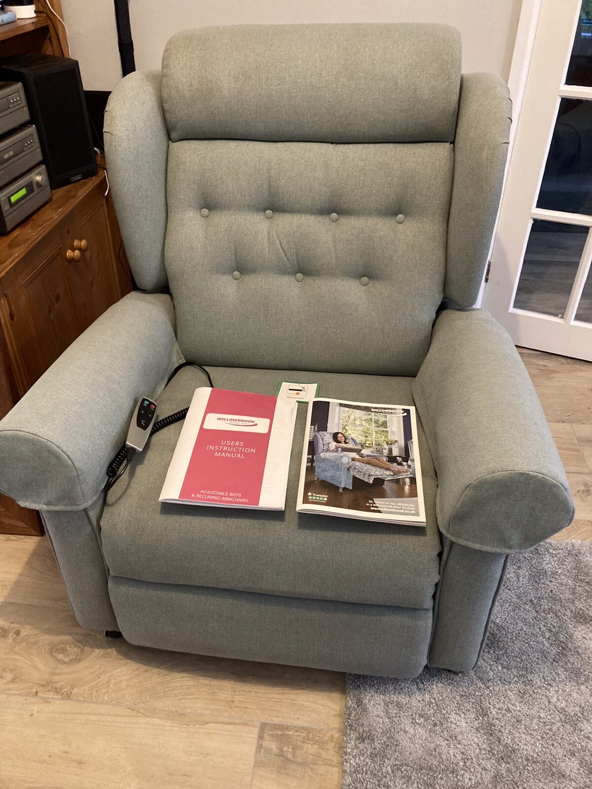 Electric riser recliner chair used eBay