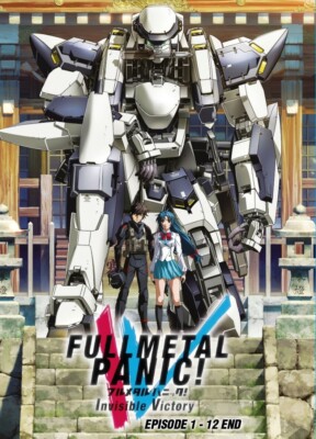 Full Metal Panic Invisible Victory Japanese Anime DVD Free Ship English Sub