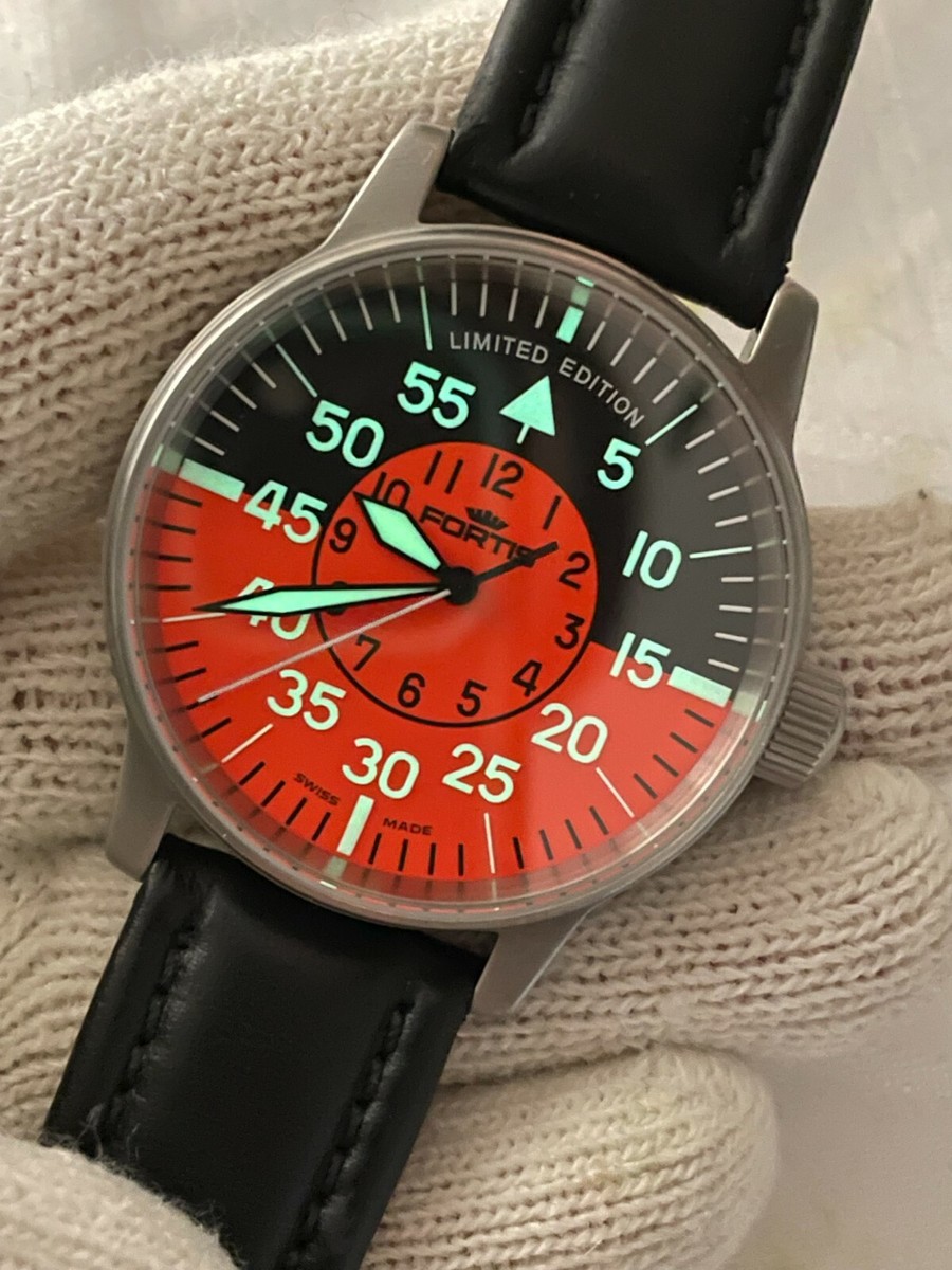FORTIS FLIEGER COCKPIT LIMITED EDITION 950/ 654.10.138 MANUAL MENS