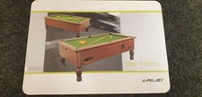 Riley 4 Series Pool Table Flyer A4