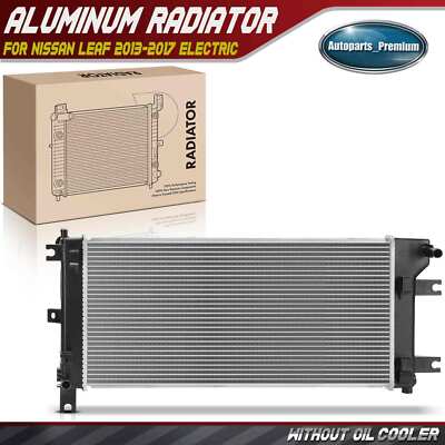 Aluminum Radiator for Nissan LEAF 2013 2014 2015-2017 Electric w/o Oil Cooler