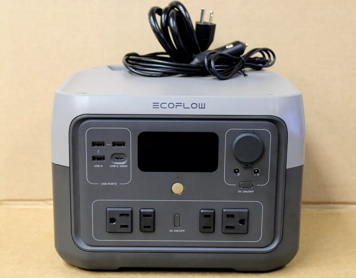 EcoFlow RIVER 2 [MAX] 512Wh / 500W Portable Power Station + Choose You -  ShopSolar.com