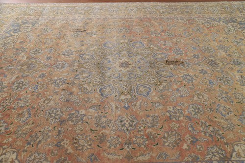Vintage Traditionell Kashaan Esszimmer Vorleger 10x12 Wolle Handgeknüpft Carpet - Bild 24 von 24