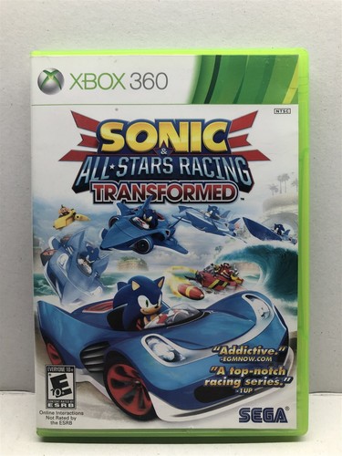 Sonic & All-Stars Racing Transformed (Xbox 360, 2012) komplett getestet funktioniert