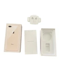 Apple iPhone 8 Plus Rose Gold - EMPTY BOX ONLY - No Accessories 64GB 2017