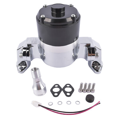 #ad Chrome Aluminum High Flow Electric Water Pump for SBC 327 350 400 5.3L 5.7L 6.6L $108.80