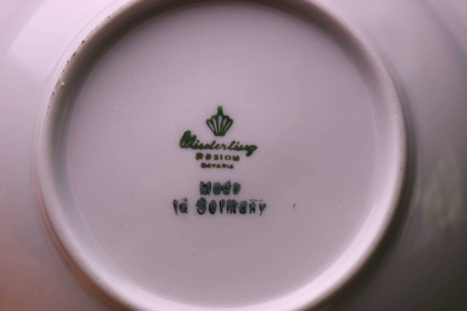 Winterling Bavaria Germany China Pink & Blue Flowers Fruit Bowls Set of