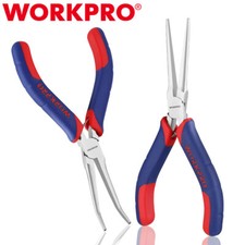 WORKPRO 2-Piece 6 Mini Needle Nose Pliers Set...