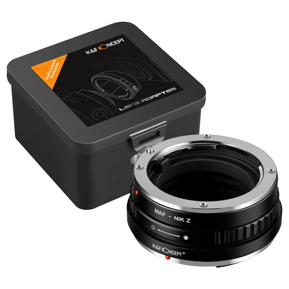 K&F Concept Adapter for Sony A Minolta AF MAF Mount Lens to Nikon Z Camera Z6 Z7 - Image 2 of 4
