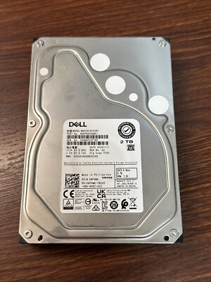 Dell MG04ACA200NY 0NPVM6 2TB HDD 3.5'' SATA 6Gb/s 7.2K Hard Drive
