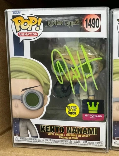 *IN HAND* Funko Pop! JUJUTSU KAISEN Kento Nanami #1490 - SIGNED BY DAVID VINCENT
