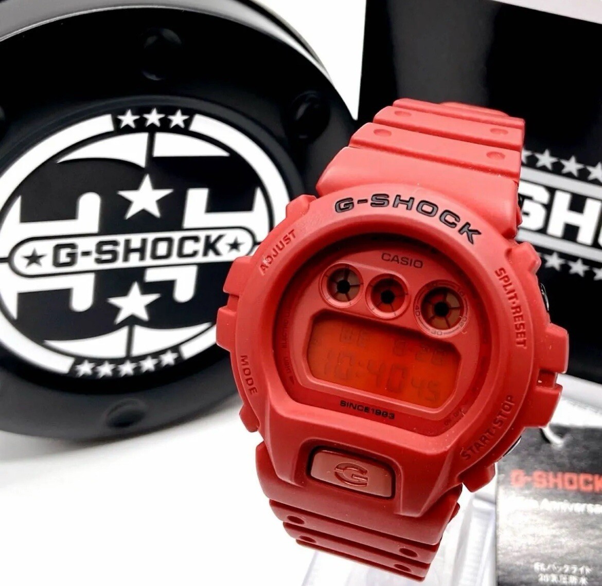CASIO G-SHOCK DW-6935C-4CR 35TH ANNIVERSARY RED OUT SERIES CASIO G-SHOCK DW-6935C-4CR 35TH ANNIVERSARY RED OUT SERIES