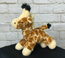 Aurora Beautifully Detailed Giraffe Lovey 8" Plush Stuffed Animal Toy