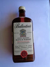 Ballentines Coin Bank - Store Display Large Bottle - Plastic