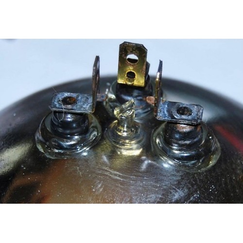 7" Halogen 6-Volt Sealed Beam Glass Headlight Head Light Lamp Bulbs Pair 6V - Picture 7 of 9