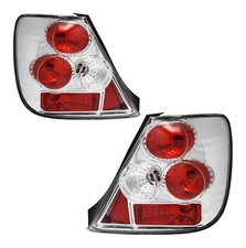 For 2003-2005 Honda Civic 3dr Hatchback Brake Lamps Chrome Clear Tail Lights For 2003-2005 Honda Civic 3dr Hatchback Brake Lamps Chrome Clear Tail Lights