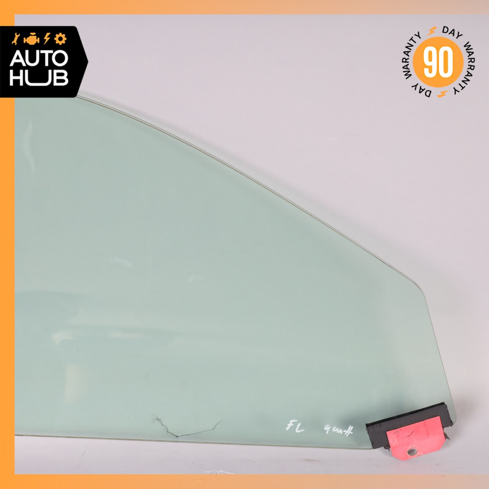03-13 Maserati Quattroporte M139 Front Left Side Door Window Glass OEM 79k