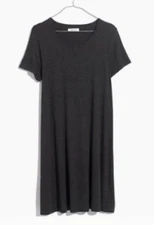 Madewell Women’s S Gray Tee Shirt Shift Dress Casual Versatile 