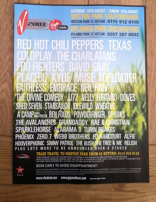 R.H.CHILI PEPPERS TRAVIS V2001 magazine ADVERT/Poster/clipping 11x8 inches