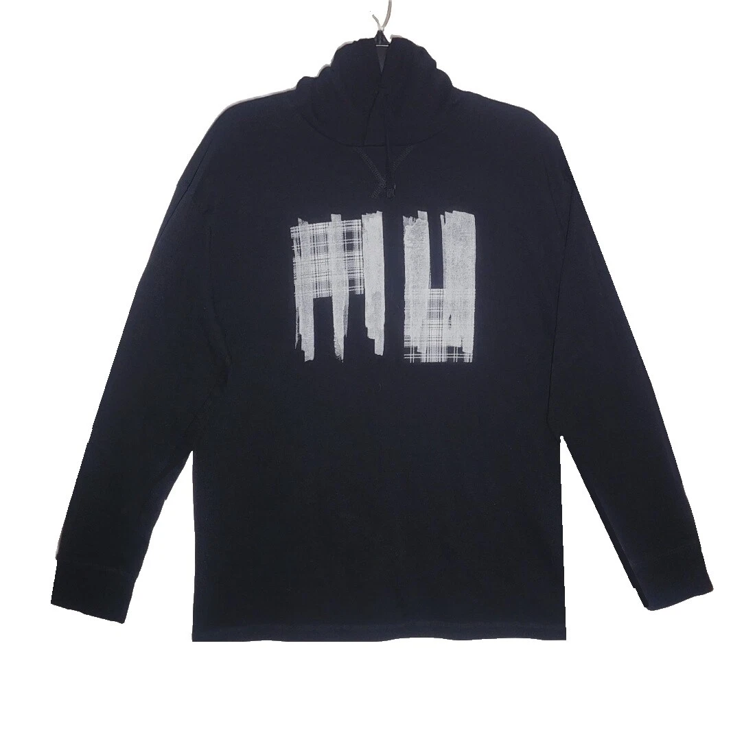 Express sudaderas de sólido cuello redondo para hombres