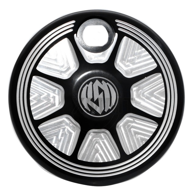 Motorcycle Black Fuel Tank Cover Cap For Harley Road Glide CVO Ultra