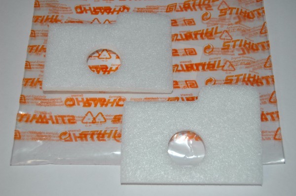 1130 2X Stihl Filter Luftfilter Filterplatte 017 018 Ms 170 180 MS170 MS180-image