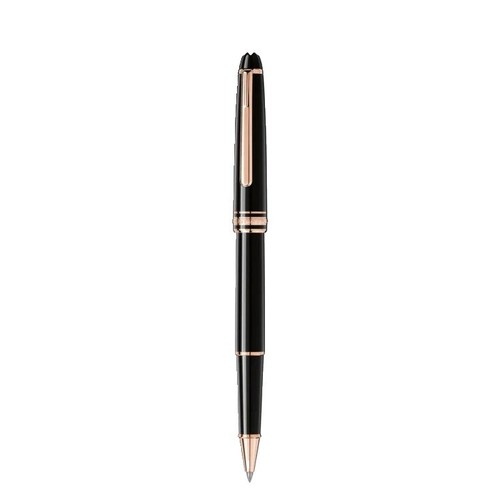 Montblanc Meisterstück Rose Gold-Coated Large Rollerball Pen